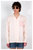 'Arenas' Camp Collar Blush Stripe Long Sleeve Shirt - Blush