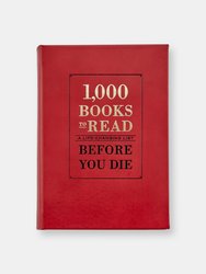 1,000 Books to Read Before You Die - Special Leather Edition - Red