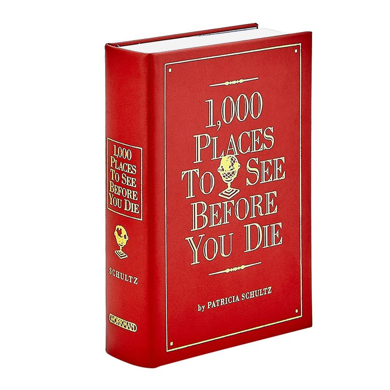 1,000 Places to See Before You Die - Special Leather Edition 