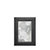 4" X 6" Leather Studio Frame - Black