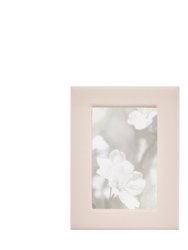 4" X 6" Leather Studio Frame - Light Pink