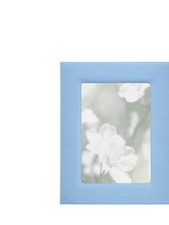 5" X 7" Leather Studio Frame - Light Blue