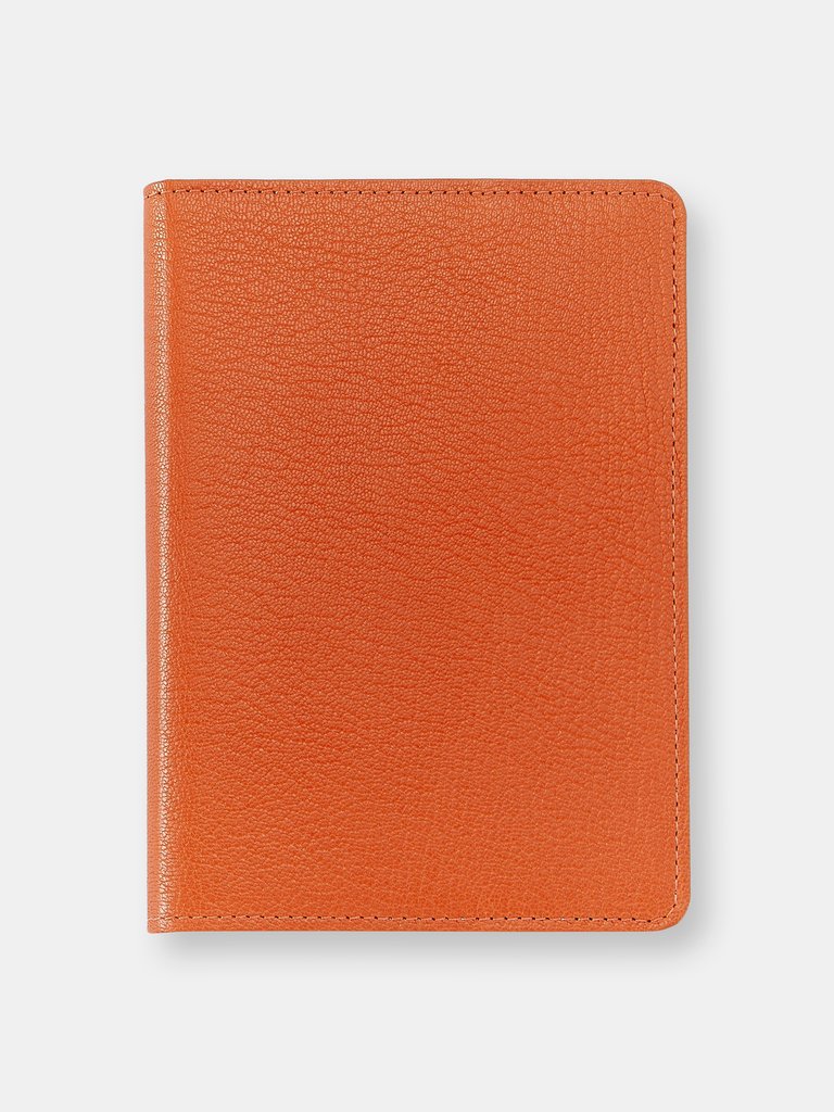 7" Leather Wire-O-Notebook