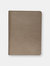 7" Leather Wire-O-Notebook - Taupe