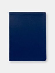 9" Leather Flexible Cover Journal - Blue