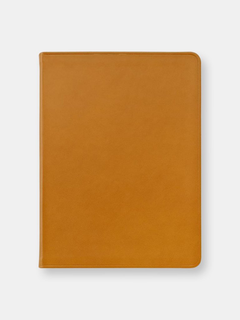 9" Leather Flexible Cover Journal - British Tan