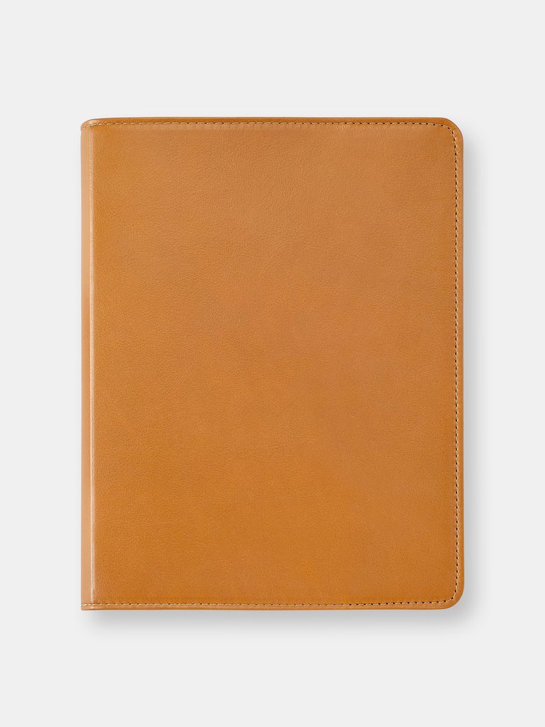 9" Leather Wire-O-Notebook