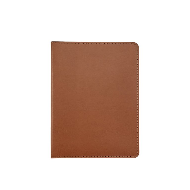 9" Leather Wire-O-Notebook