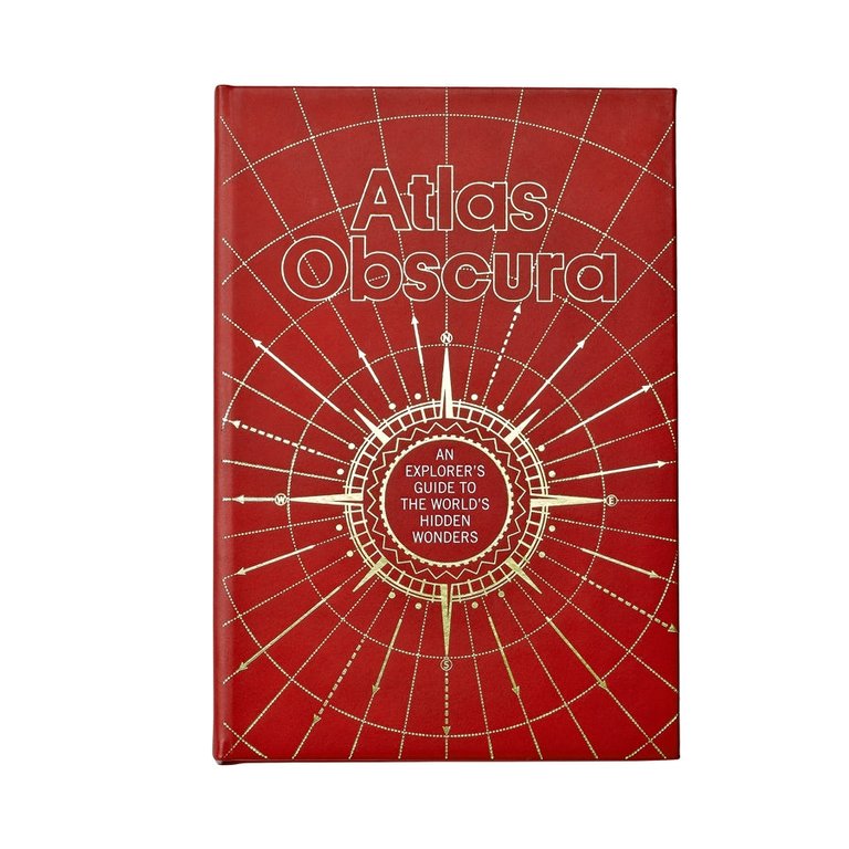 Atlas Obscura - Special Leather Edition  - Red