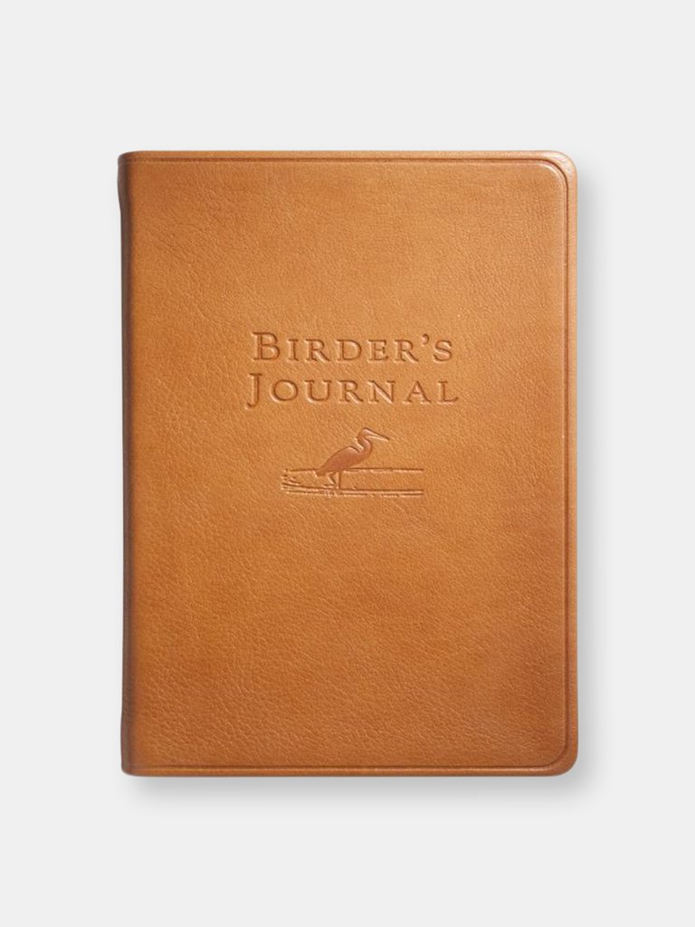 Birder's Journal - Special Leather Edition  - British Tan