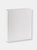 Large Ring Clear Pocket Album - Leather - White