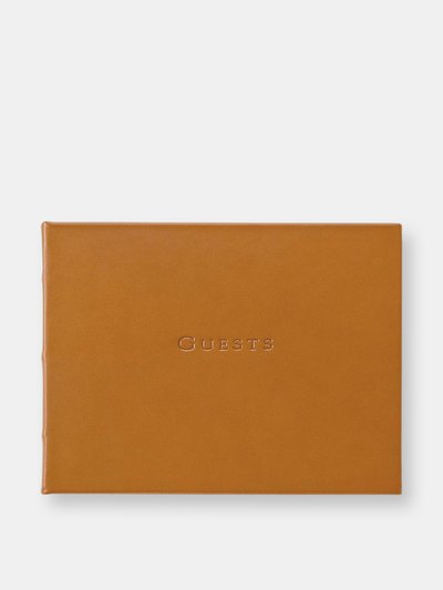 Graphic Image Leather Guest Book product