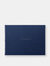 Leather Guest Book - Blue