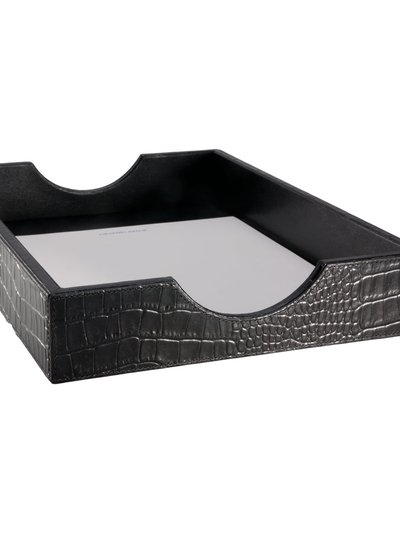 Graphic Image Leather Letter Tray product