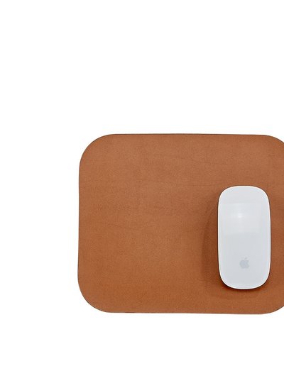 Graphic Image Leather Mouse Pad product