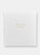 Leather Wedding Journal - White