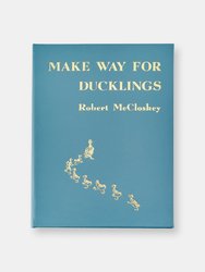Make Way For Ducklings - Special Leather Edition  - Teal Blue