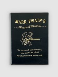 Mark Twain's Words of Wisdom Traditional Leather