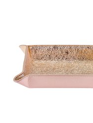 Medium Leather Catchall - Rose Gold