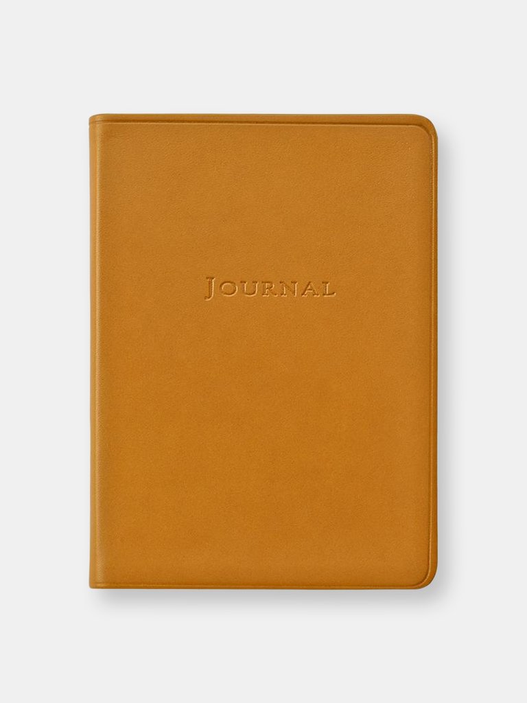 Medium Travel Journal - Special Leather Edition  - British Tan