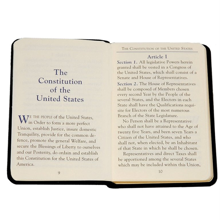 Mini United States Constitution - Special Leather Edition 