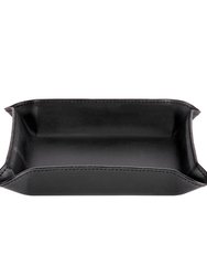 Moldable Leather Catchall - Black