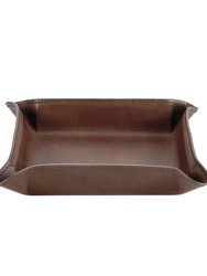 Moldable Leather Catchall - Brown