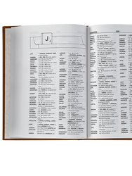 Scrabble Dictionary - Special Leather Edition 