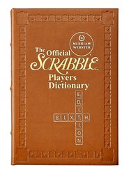 Scrabble Dictionary - Special Leather Edition  - Tan