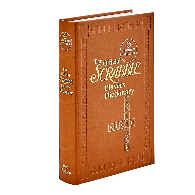 Scrabble Dictionary - Special Leather Edition 