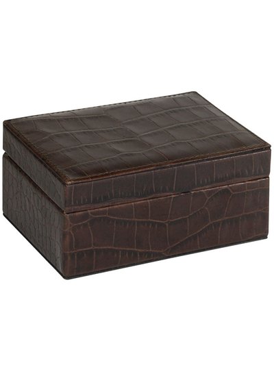 Graphic Image Small Leather Box product
