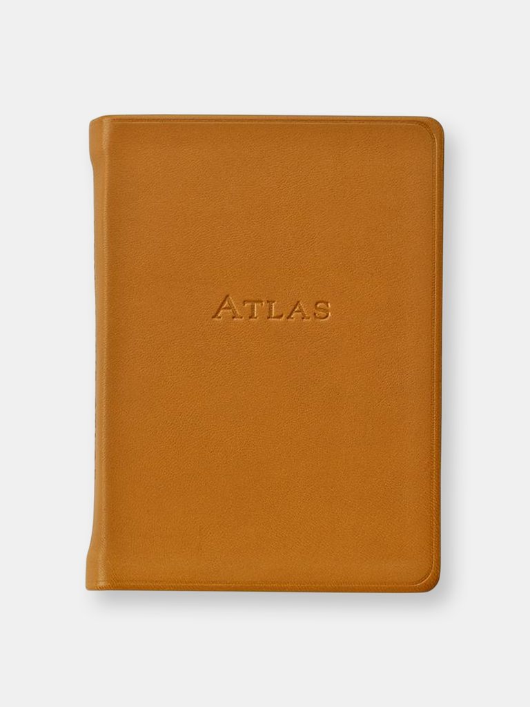 The Traveler's Atlas - Special Leather Edition  - British Tan