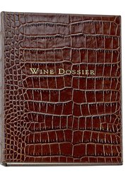 Wine Dossier - Special Leather Edition  - Brown