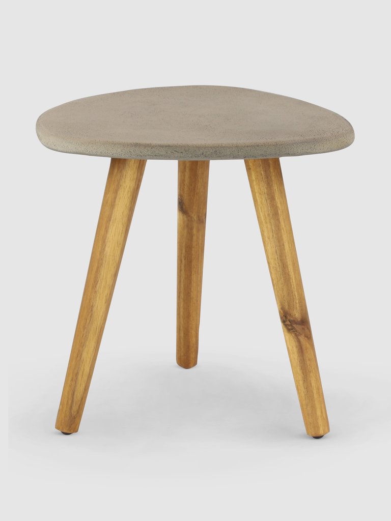 Outdoor Acacia Wood Side Table