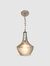 Vintage Glass Pendant Lamp