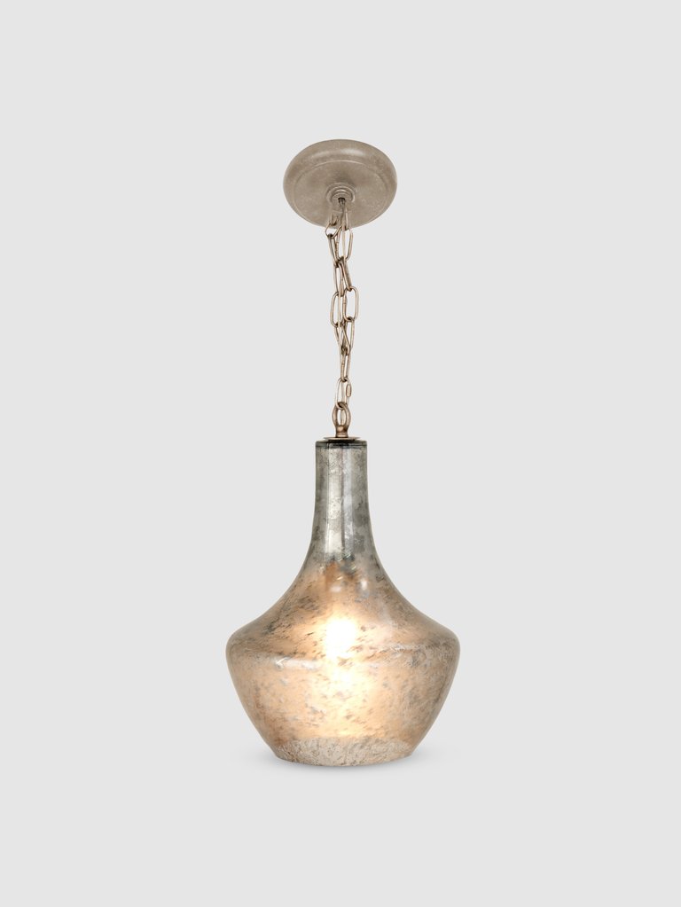 Vintage Glass Pendant Lamp