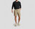 Men Aventura Washed Linen Shorts - Safari