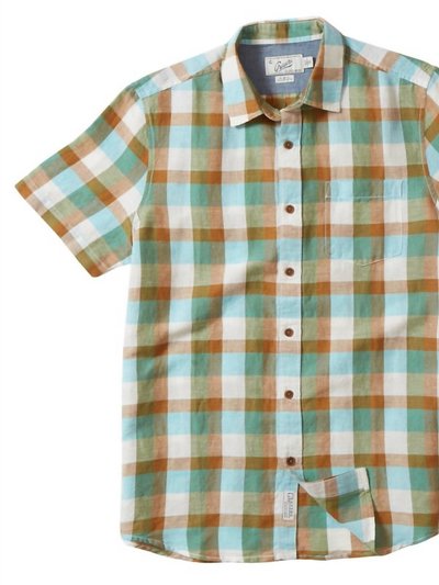 Grayers Men Madras Short Sleeve Plaid Shirt product