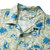 Men Vintage Hawaiian Batik Print Shirt