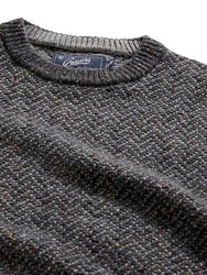 Men'S Zermatt Herringbone Crew Neck Sweater