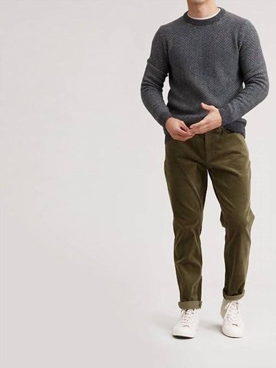 Grayers Men'S Zermatt Herringbone Crew Neck Sweater product