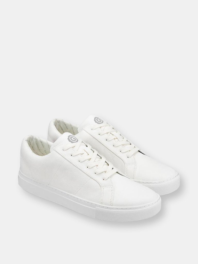 The Royale Eco Canvas Sneaker - Blanco