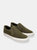 The Wooster Suede Sneaker - Olive