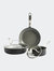 5-Pc Chatham Ceramic Nonstick Pan Set