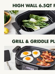 8-In-1 Multi-Function Electric Skillet