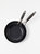 Venice Pro Noir Ceramic Non-Stick Frypan, Set of 2 (8"+10") - Black