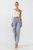 Asymmetric Wrap Jeans - Denim