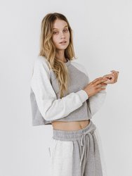 Color-block Loungewear Top