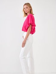 High-Low Cropped T-Shirt