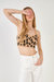 Leopard Bustier Knit - Leopard